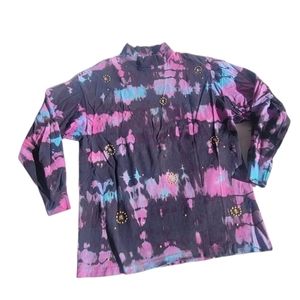 Vtg Garron Tie Dye Shirt